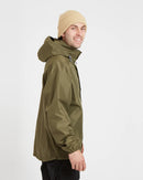 XTM Performance Unisex Stash 2L Packable Rain Jacket - Kalamata