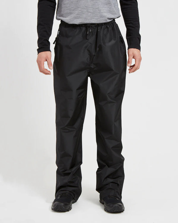 XTM Performance Unisex Stash 2L Adult Packable Rain Pant - Black