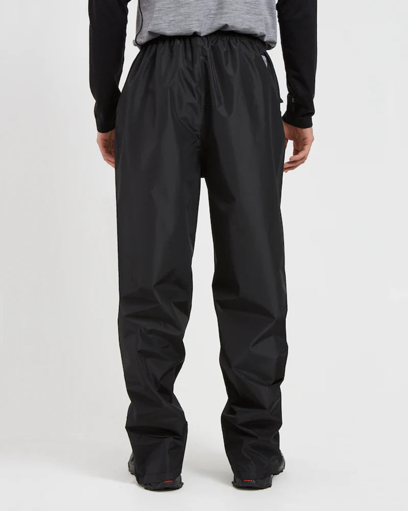 XTM Performance Unisex Stash 2L Adult Packable Rain Pant - Black