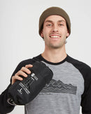 XTM Performance Unisex Stash 2L Adult Packable Rain Pant - Black