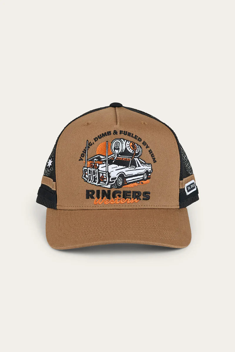Ringers Western Rum Runner Trucker Cap - Clay