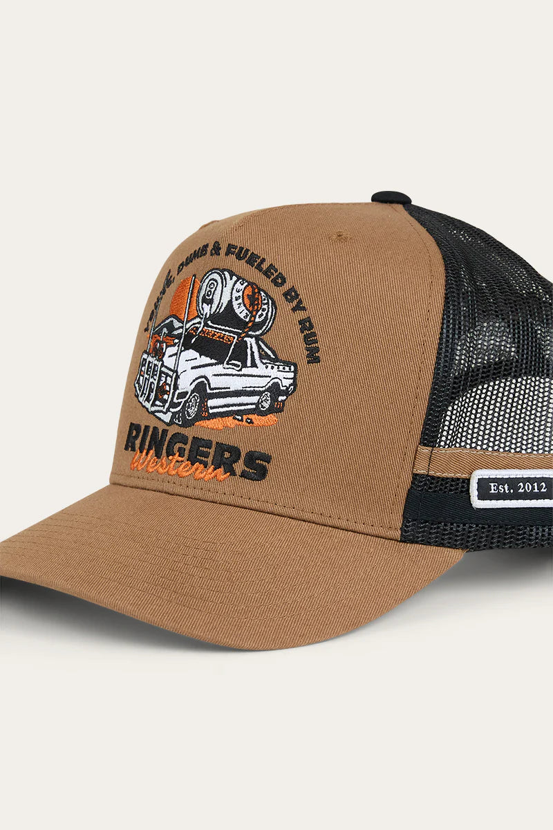 Ringers Western Rum Runner Trucker Cap - Clay
