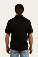 Ringers Western Mens Tech Polo - Black