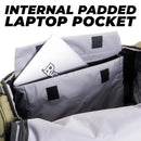 Ruggered Xtreme Wheeled Fifo Transit Canvas Bag (X-Large) - Green