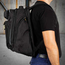 Rugged Extremes Canvas Laptop Backpack - Black