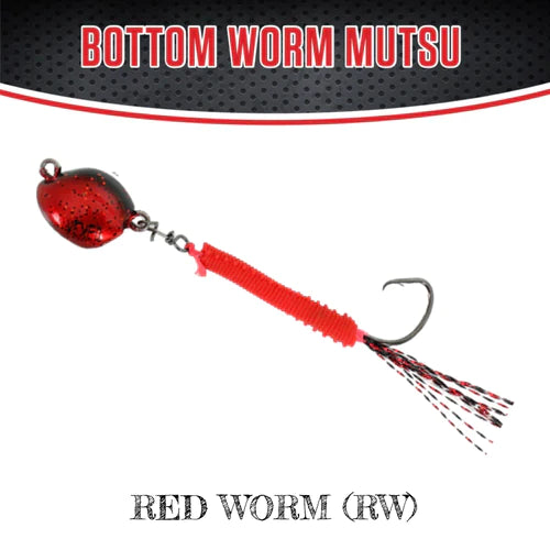 Vexed Bottom Worm Mutsu Lure (30g) - Variety of Colours Available