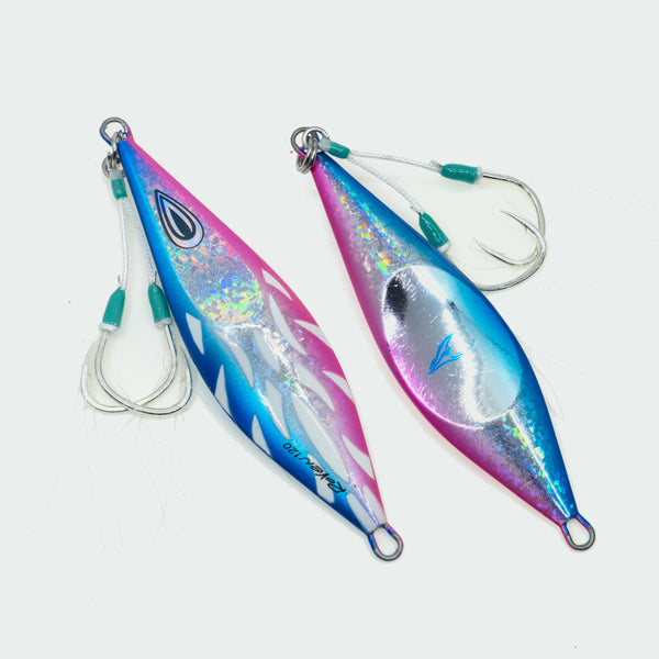 Oceans Legacy Roven Jig 160g Blue Pink Silver