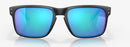Oakley Holbrook Sunglasses - Prizm Sapphire Polarized Lenses with Matte Black Frame
