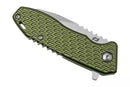 Schrade 6" Delta Tenacity Drop Point Blade Linerlock Folding Knife - Green