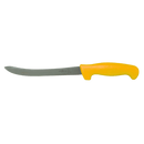 Sicut 8' Semi Flex Curved Filleting Knife - Yellow