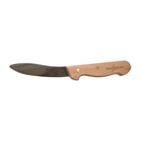 SICUT Sheep Skinning Knife with 5 1/4″ Blade - Beech Wood Handle