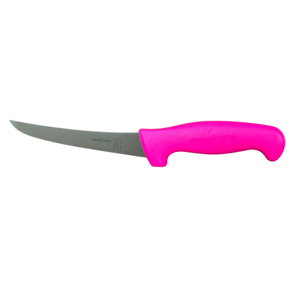 SICUT 6 ” Curved Boning Knife Pink Handle – LIMITED RUN Home / SICUT Knives