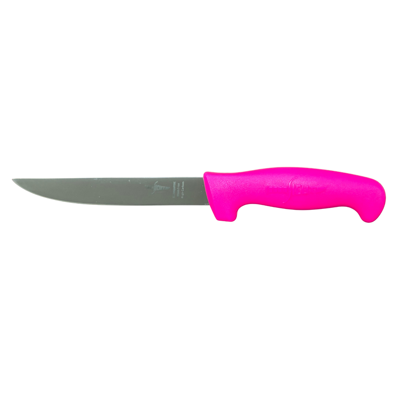 SICUT 6″ Wide Blade Boning Knife Pink Handle – LIMITED RUN