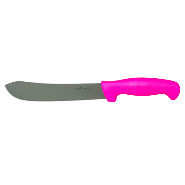 SICUT 8″ Butchers Knife Pink Handle – LIMITED RUN