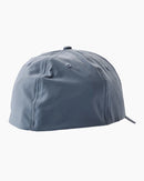 Salty Crew Alpha Flag Elastic 6 Panel Cap Hat (Large/X-Large) - Dusty Blue