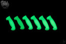 Sicut 5 Piece Butchers Knife Package - Glow In The Dark Handles