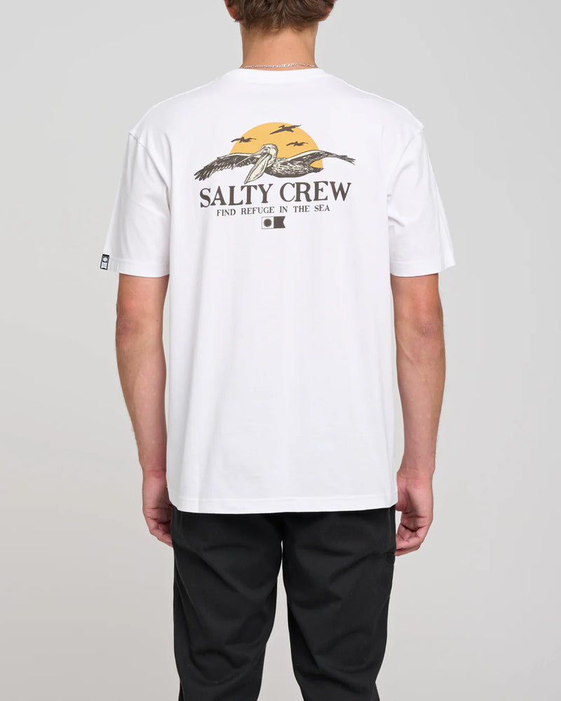 Salty Crew Soarin Premiun Short Sleeve Tee - White