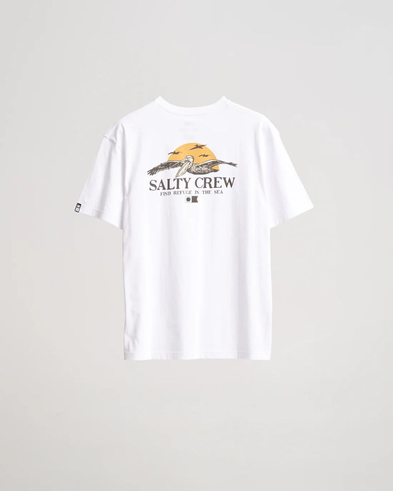 Salty Crew Soarin Premiun Short Sleeve Tee - White