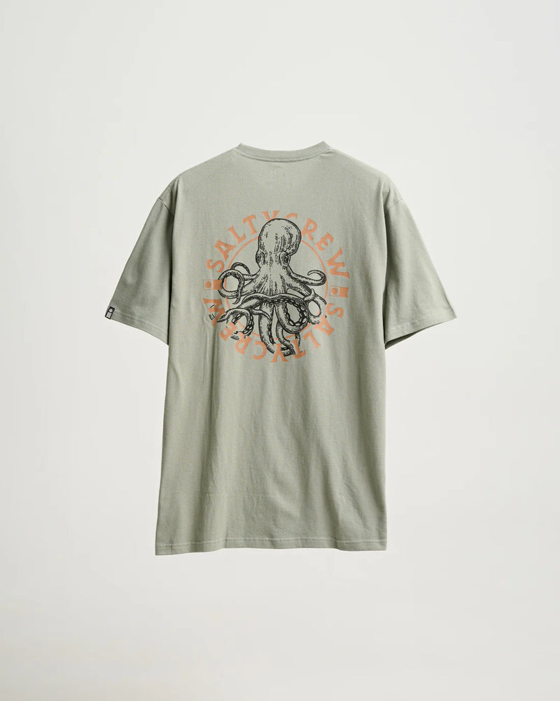 Salty Crew Tentacles Standard Short Sleeve - Kelp Green