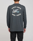 Salty Crew Kamikaze Standard Long Sleeve Shirt - Coal