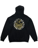 Salty Crew Tentacles Mid Weigh Fleece Hood - Black