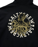 Salty Crew Tentacles Mid Weigh Fleece Hood - Black
