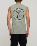 Salty Crew Tailgate Muscle Tank - Kelp Green