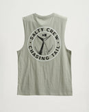Salty Crew Tailgate Muscle Tank - Kelp Green