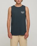 Salty Crew Yellow Fin Regular Tank - Coal