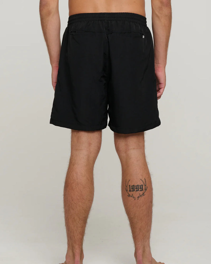Salty Crew Alpha Flag WaterShort - Black