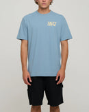 Salty Crew Sailfish Standard Short Sleeve Tee - Ash Blue
