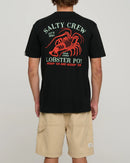 Salty Crew Lobster Pot Premium Short Sleeve Tee - Black