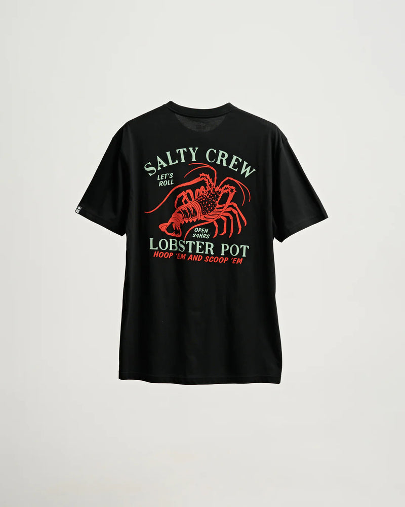 Salty Crew Lobster Pot Premium Short Sleeve Tee - Black