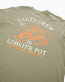 Salty Crew Lobster Pot Premium Short Sleeve Tee - Dusty Olive