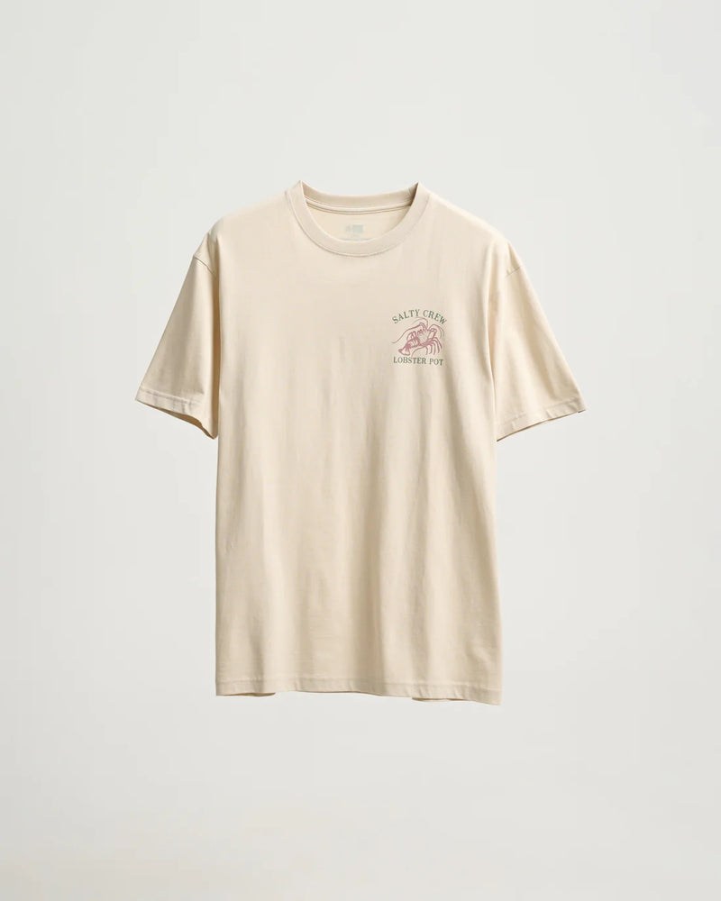 Salty Crew Lobster Pot Premium Short Sleeve - Sand