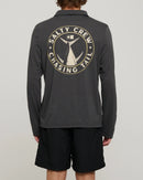 Salty Crew Tailgate Polo Long Sleeve Sunshirt - Coal