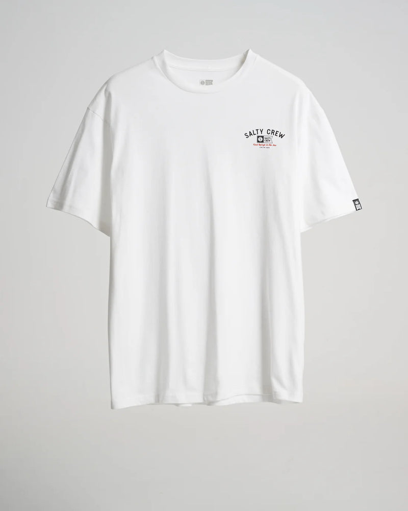 Salty Crew Surf Club Premium Short Sleeve Tee - White