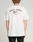 Salty Crew Surf Club Premium Short Sleeve Tee - White
