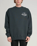 Salty Crew Stoked Crew Fleece Jumper - Coal
