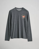 Salty Crew Snap Attack Long Sleeve Sunshirt - Coal