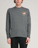 Salty Crew Snap Attack Long Sleeve Sunshirt - Coal