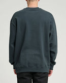 Salty Crew Topstitch Crew Jumper - Coal