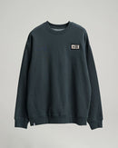Salty Crew Topstitch Crew Jumper - Coal