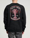 Salty Crew Spiny Crew Jumper - Pigment Black