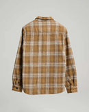 Salty Crew Check Flannel Woven Long Sleeve Shirt - Workwear