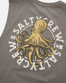 Salty Crew Tentacles Muscle Tank - Charcoal