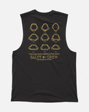 Salty Crew Jawbone Muscle Tank - Vintage Black