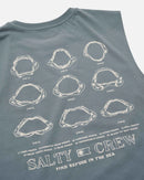 Salty Crew Jawbone Muscle Tank - Vintage Black