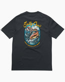Salty Crew Red Fish Premium Short Sleeve Tee - Coal