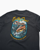 Salty Crew Red Fish Premium Short Sleeve Tee - Coal